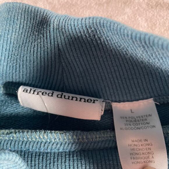 Vintage Alfred Dunner Grandma Style Cat Heart Flowers Embroidered Sweater - Picture 4 of 5